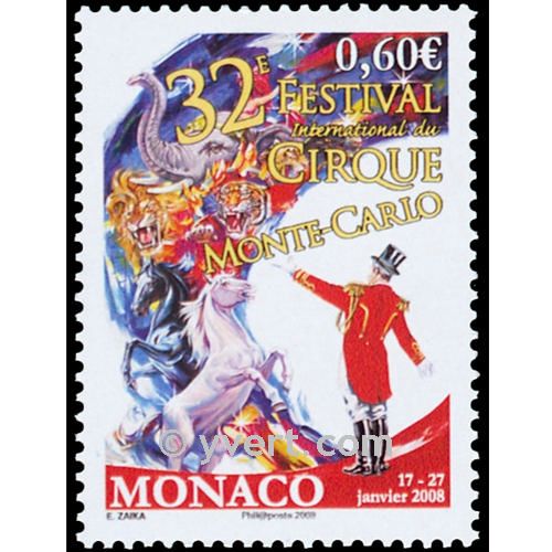 n° 2602 -  Timbre Monaco Poste