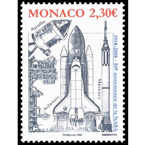 n° 2619 -  Timbre Monaco Poste