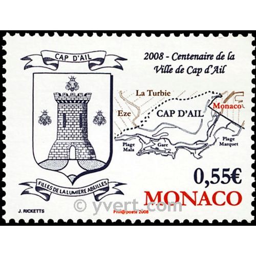 n° 2629 -  Timbre Monaco Poste