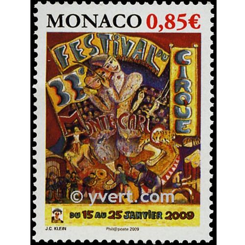 n° 2651 -  Timbre Monaco Poste