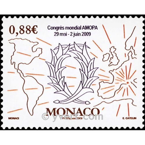 n° 2668 -  Timbre Monaco Poste