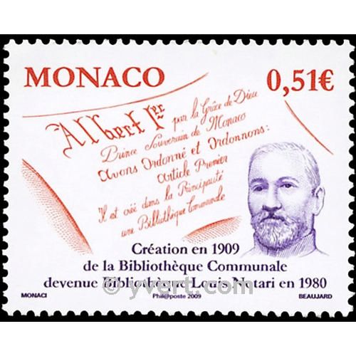 n° 2680 -  Timbre Monaco Poste