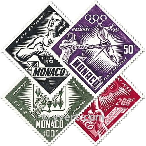 nr. 51/54 -  Stamp Monaco Air Mail