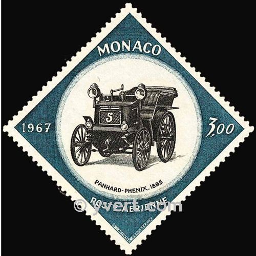 n.o 91 -  Sello Mónaco Correo aéreo