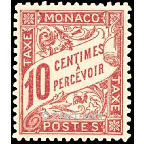 nr. 3 -  Stamp Monaco Revenue stamp