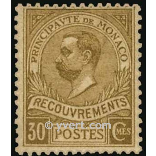 nr. 10 -  Stamp Monaco Revenue stamp