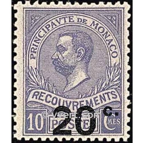 nr. 11 -  Stamp Monaco Revenue stamp