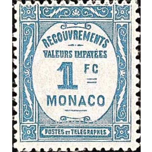 n° 27 -  Timbre Monaco Taxe