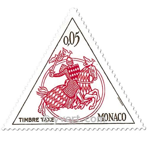 n° 63/70 -  Timbre Monaco Taxe