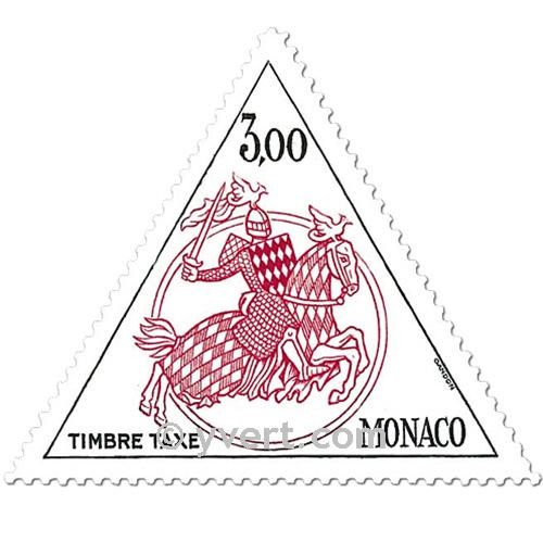 nr. 73/74 -  Stamp Monaco Revenue stamp