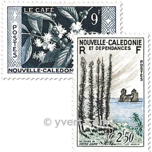 n° 284/286 -  Timbre Nelle-Calédonie Poste