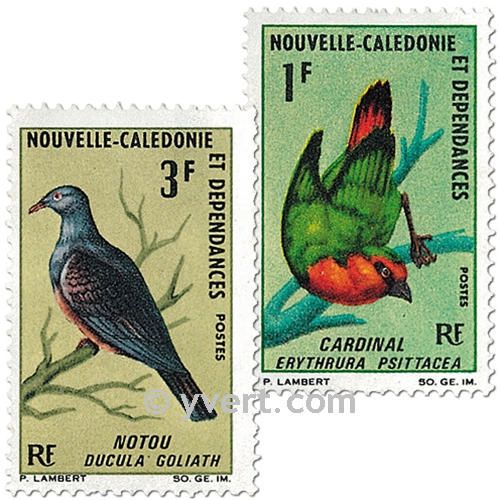 n° 330/331 -  Timbre Nelle-Calédonie Poste