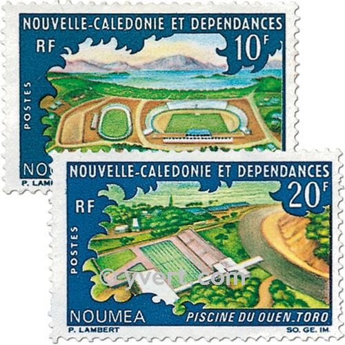 n° 337/338 -  Timbre Nelle-Calédonie Poste