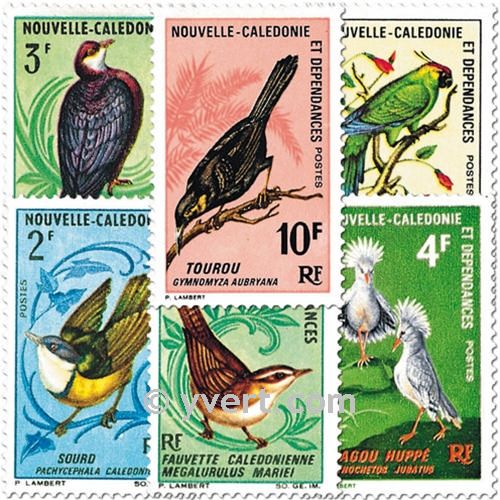 nr. 345/350 -  Stamp New Caledonia Mail