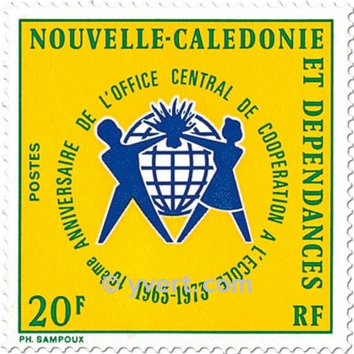 n° 389 -  Timbre Nelle-Calédonie Poste