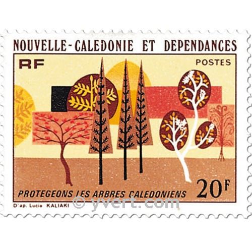 n° 412 -  Timbre Nelle-Calédonie Poste