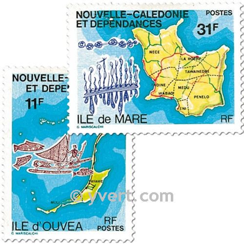 n° 426/427 -  Timbre Nelle-Calédonie Poste