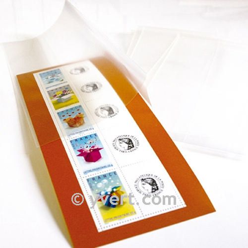 Pochettes double soudure - Lxh:186x245mm (Fond transparent)