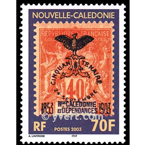 n° 889 -  Timbre Nelle-Calédonie Poste