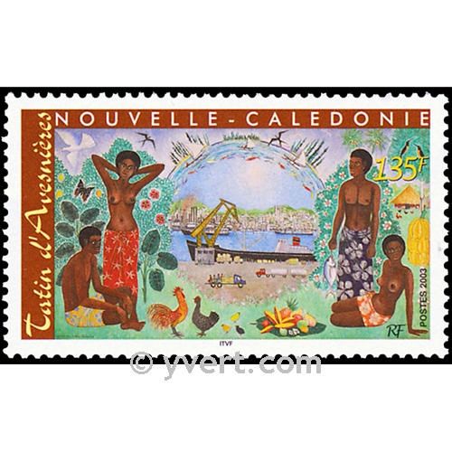 nr. 907 -  Stamp New Caledonia Mail