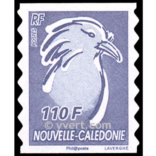 n° 976 -  Selo Nova Caledónia Correios