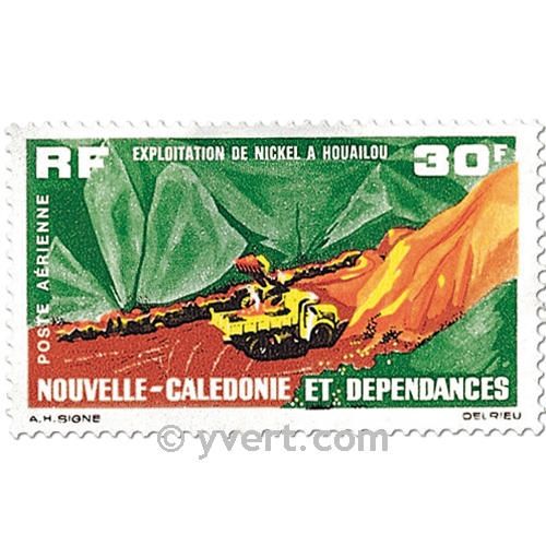 n° 74 -  Timbre Nelle-Calédonie Poste aérienne