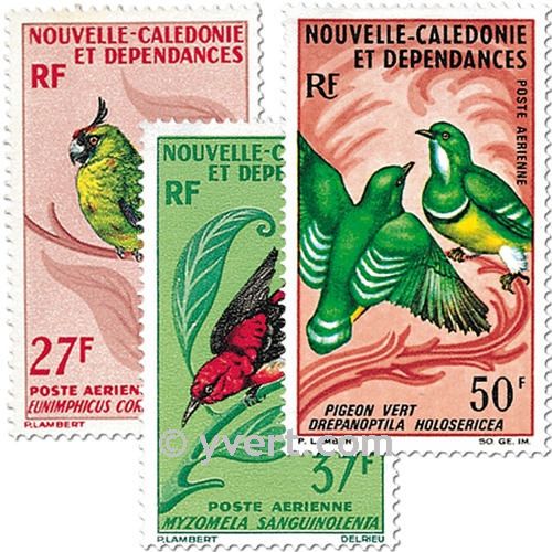 n° 88/90 -  Timbre Nelle-Calédonie Poste aérienne