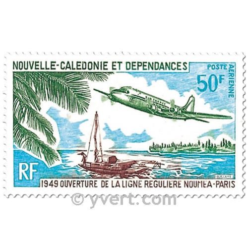 n° 109 -  Timbre Nelle-Calédonie Poste aérienne