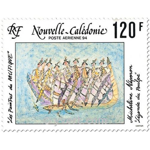 n° 313 -  Selo Nova Caledónia Correio aéreo