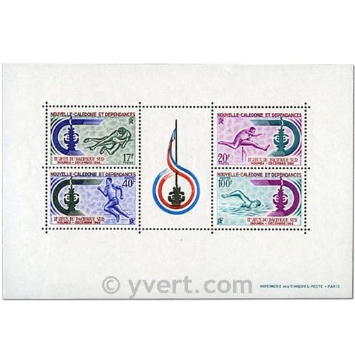 nr. 3 -  Stamp New Caledonia Souvenir sheets