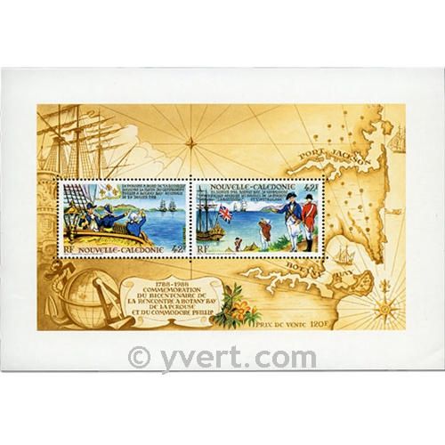 nr. 8 -  Stamp New Caledonia Souvenir sheets