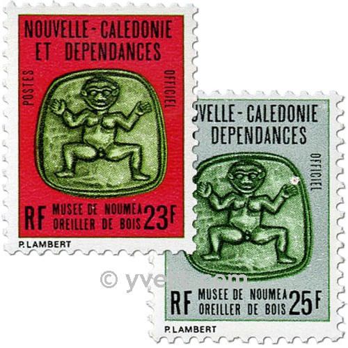 nr. 31/33 -  Stamp New Caledonia Official Mail