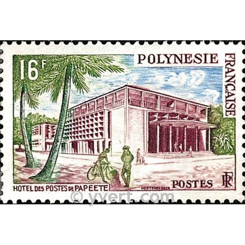 n° 14 -  Timbre Polynésie Poste