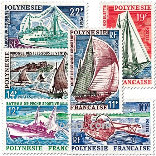 n° 36/41 -  Timbre Polynésie Poste