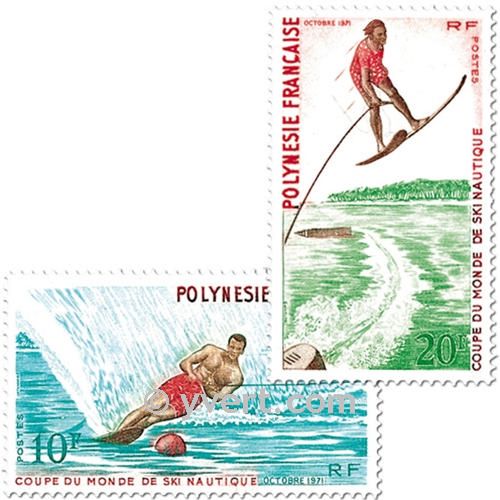 n° 86/88 -  Timbre Polynésie Poste