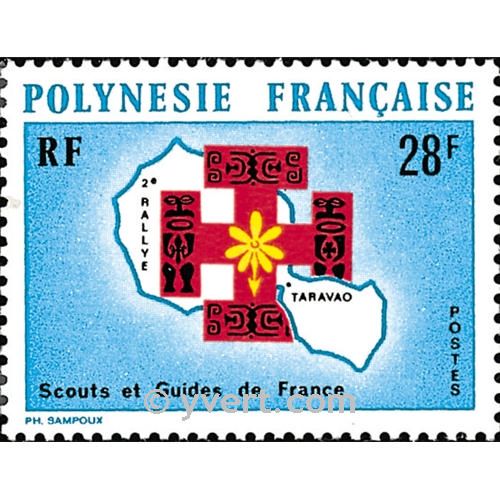 nr. 91 -  Stamp Polynesia Mail