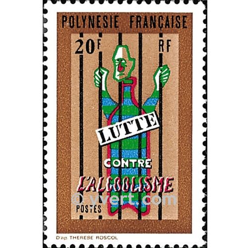 n° 92 -  Timbre Polynésie Poste