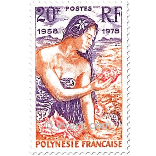 n° 121/123 -  Timbre Polynésie Poste