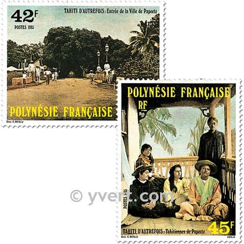 n° 233/235 -  Timbre Polynésie Poste