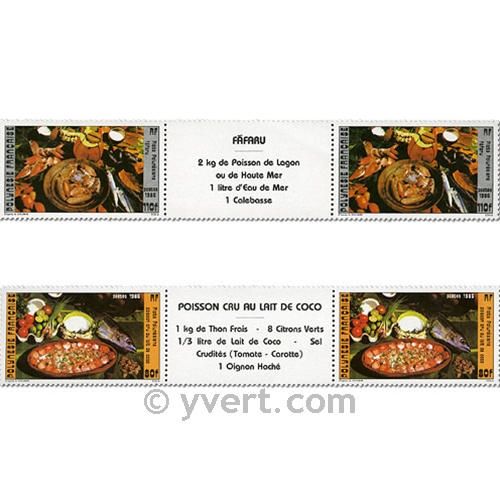 nr. 261A/262A -  Stamp Polynesia Mail