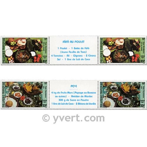 nr. 278A/279A -  Stamp Polynesia Mail