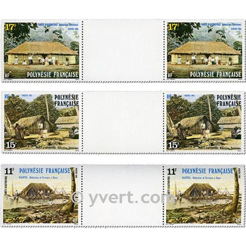 nr. 299A/301A -  Stamp Polynesia Mail