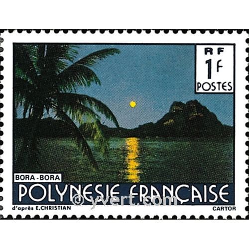 n° 321 -  Timbre Polynésie Poste