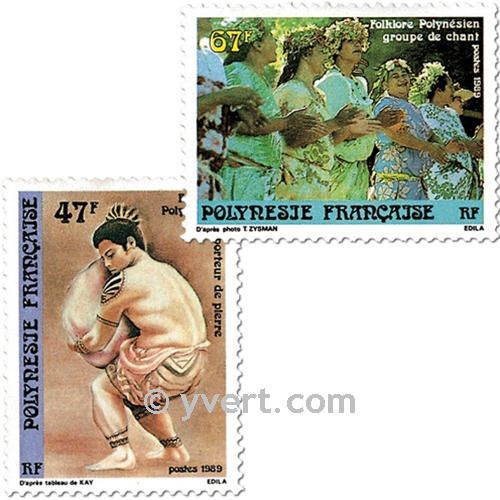 nr. 333/335 -  Stamp Polynesia Mail