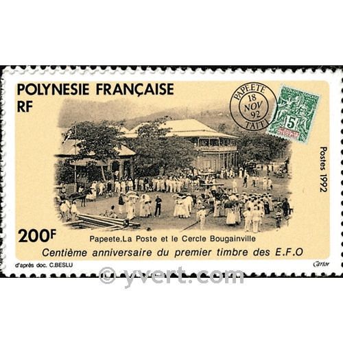 n° 421 -  Timbre Polynésie Poste