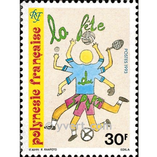 nr. 436 -  Stamp Polynesia Mail