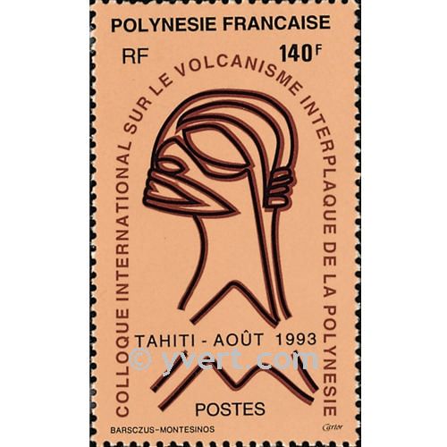 n° 438 -  Timbre Polynésie Poste