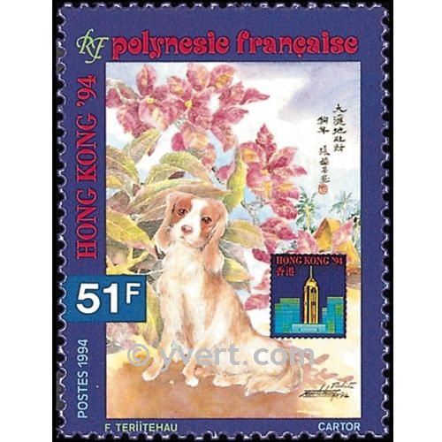 n° 453 -  Timbre Polynésie Poste