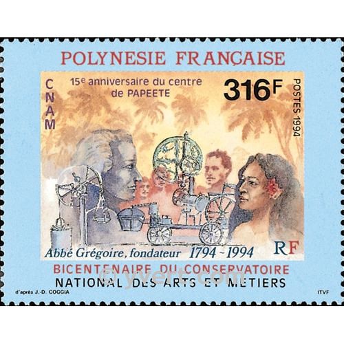 n° 456 -  Timbre Polynésie Poste