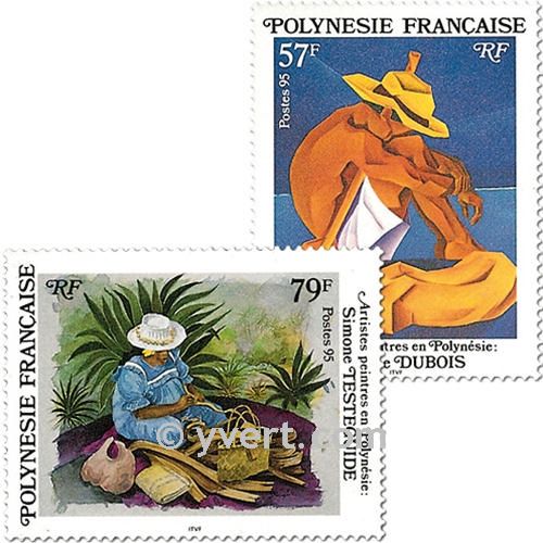 n° 494/497 -  Timbre Polynésie Poste